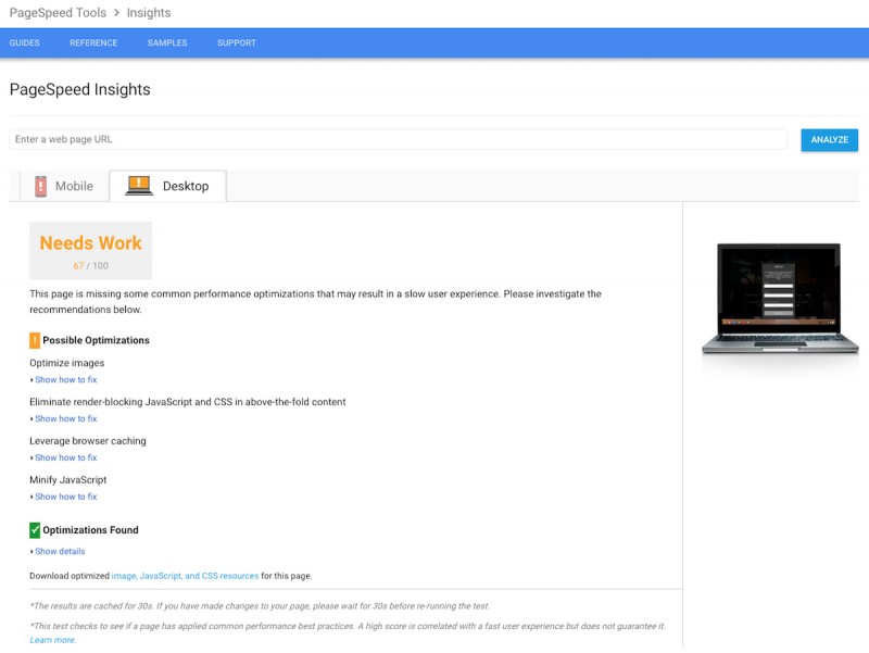 Инструменты Google PageSpeed Инструменты Google PageSpeed