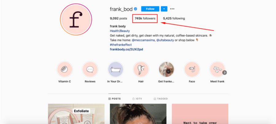 компания по производству скрабов для тела Frank Body компания по производству скрабов для тела Frank Body